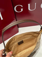 Canvas &  Leather Shoulder Bag | 863406 | Premium Quality