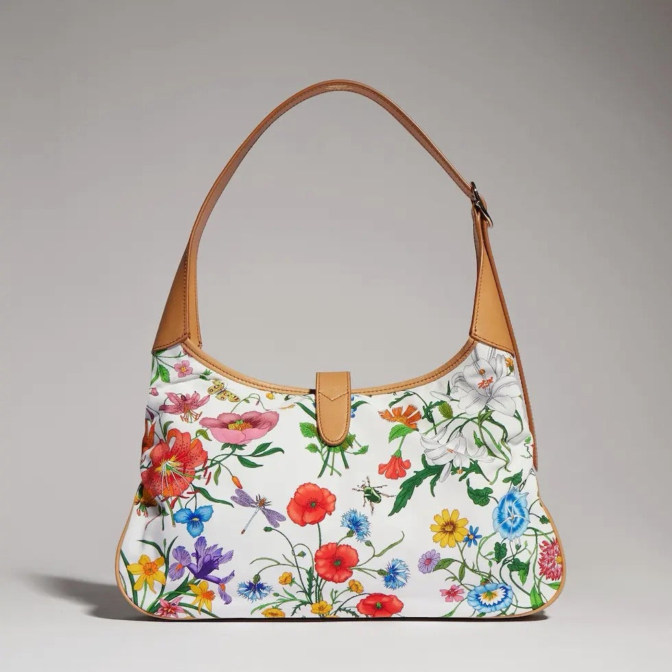 Jackie 1961 Flora Print Bag (Premium quality )