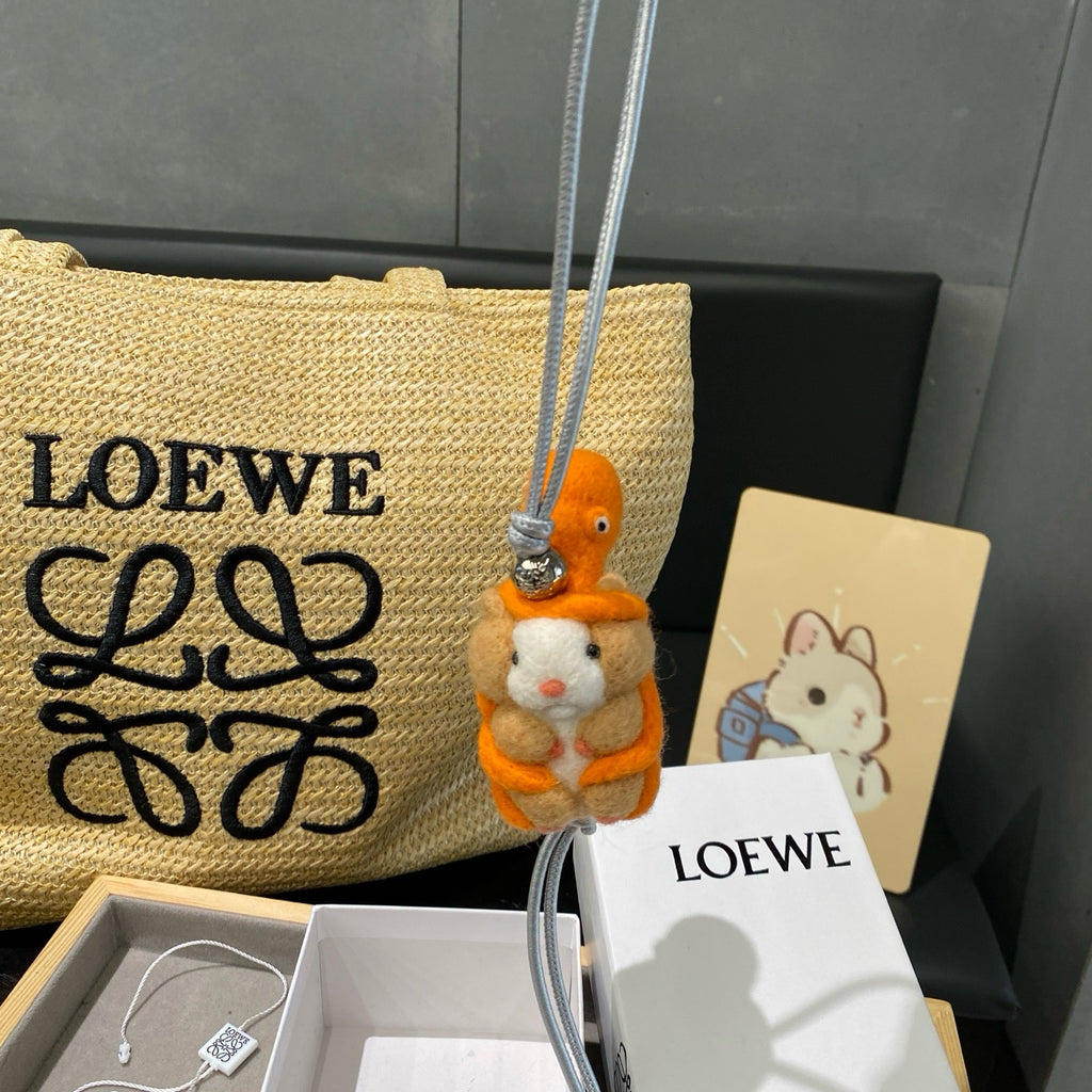 New Arrival – Felt & Leather Squid Charm