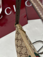 Canvas &  Leather Shoulder Bag | 863406 | Premium Quality