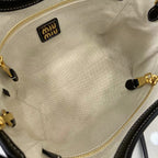 MM IVY Structured Leather Shoulder Bag – JC