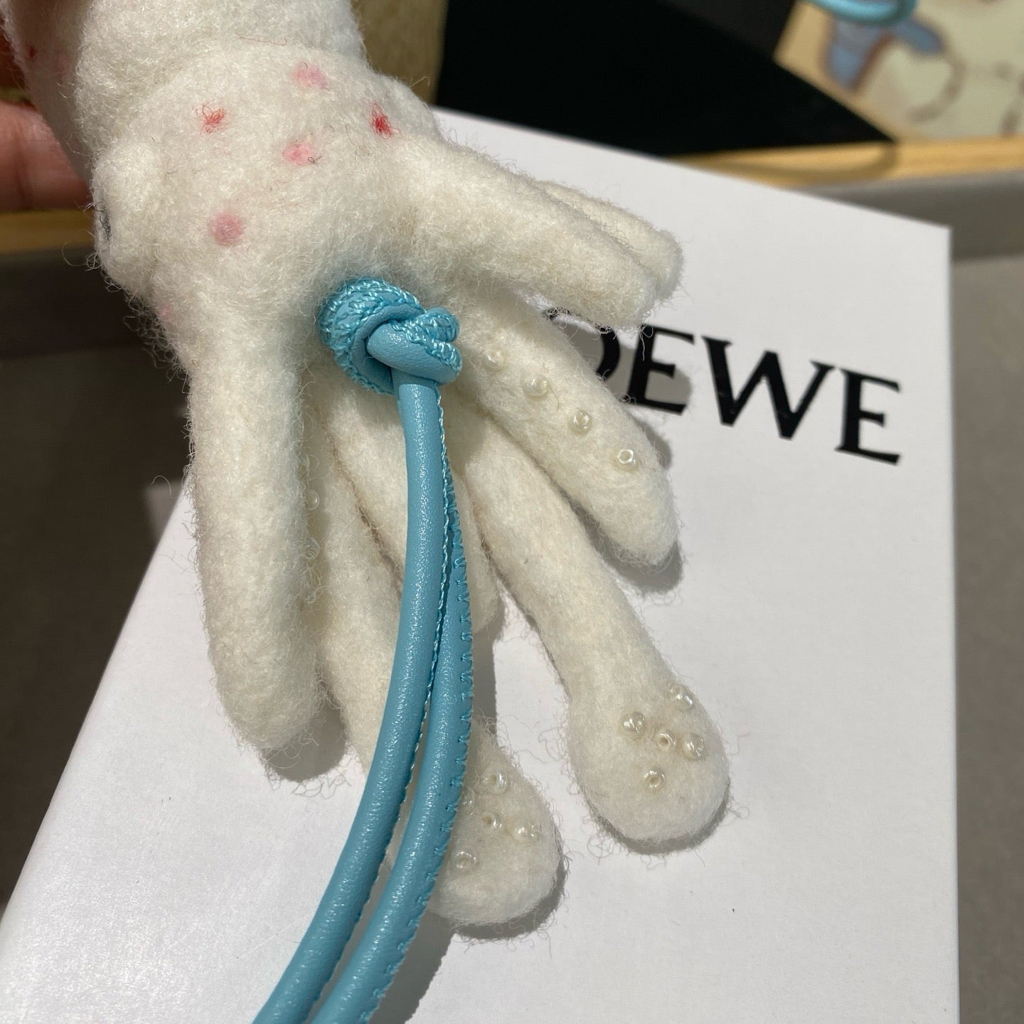 New Arrival – Felt & Leather Squid Charm