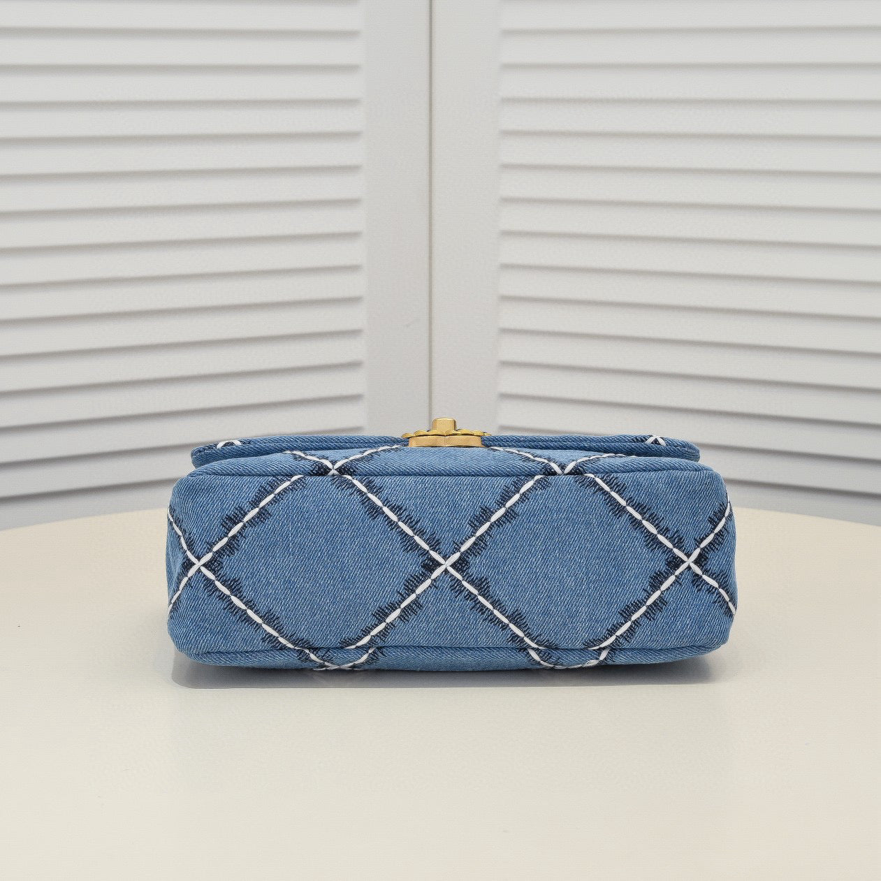 Cha*nel Bag Tofu Bag - Classic Denim Series