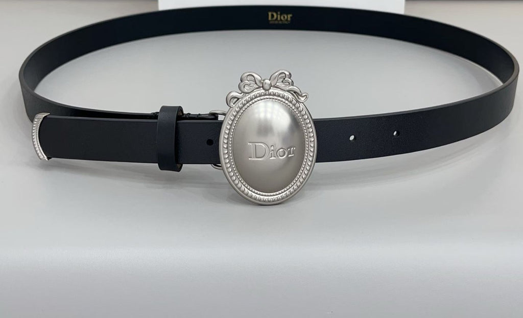 Médaillon Oval Buckle Belt — 25 mm