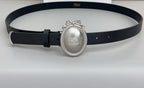 Médaillon Oval Buckle Belt — 25 mm