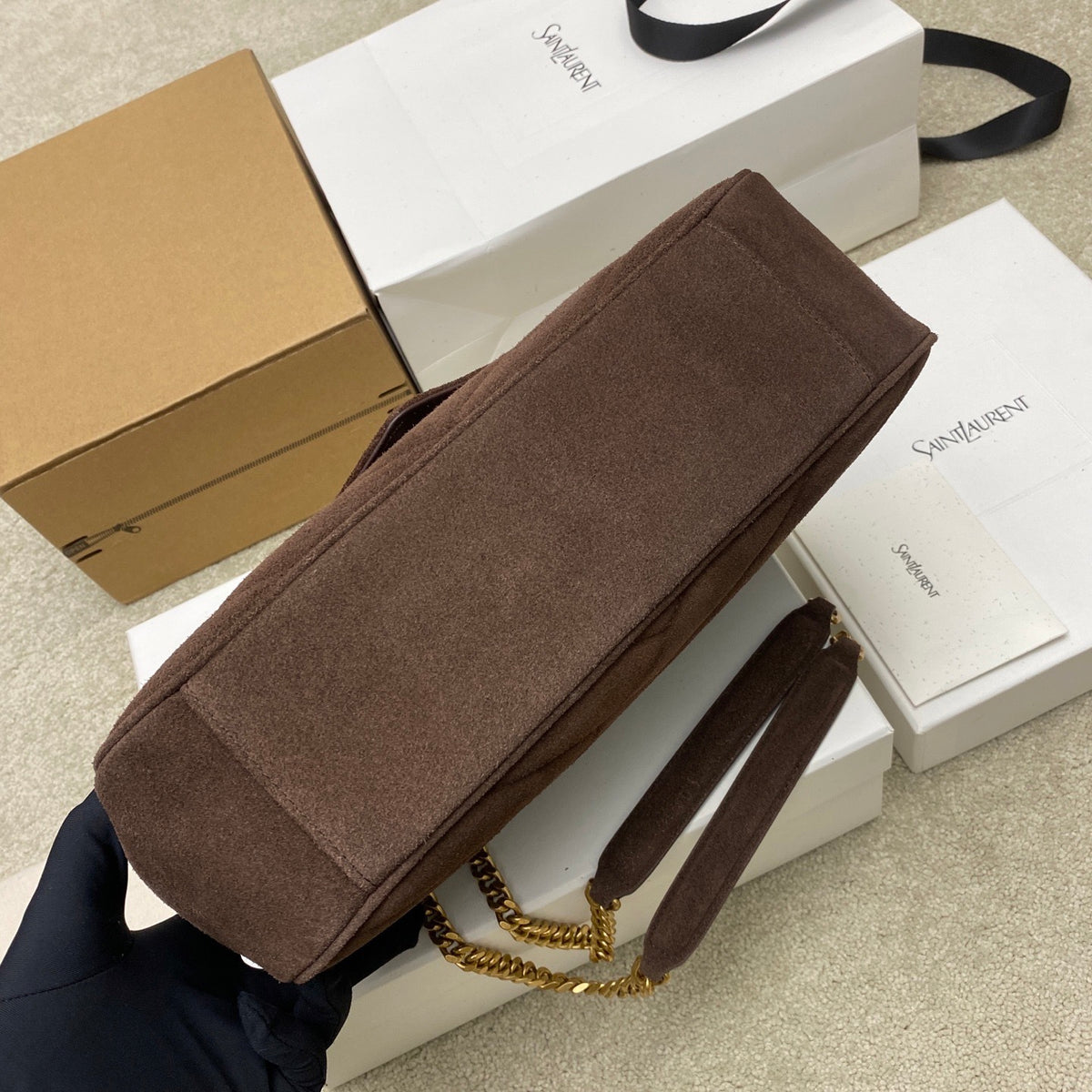 LouLou Suede Bag |Premium Quality|