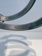 C Women's Belt – Handmade Tanneries Haas Novonappa Leather, Vintage French Style