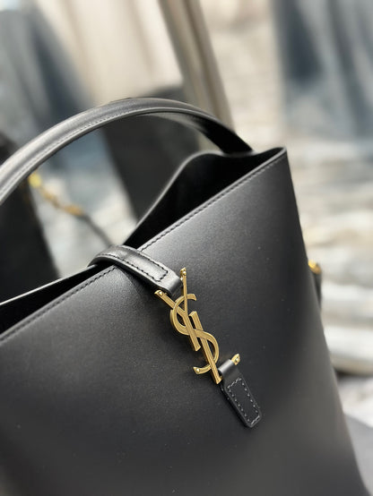 Y*S*L Bucket Bag in Original Italian Calfskin