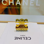 Gold Metal Triumphal Arch Hair Claw Clip – Large Size