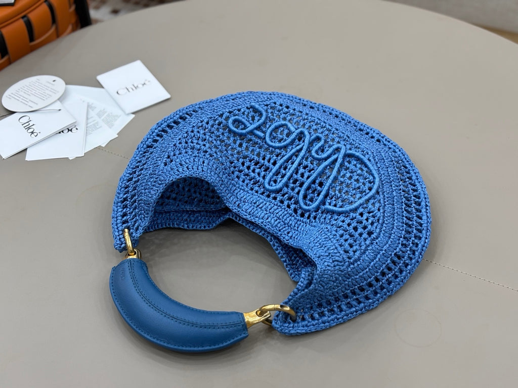 Summer Banana Woven Shoulder Bag  (Premium Quality)