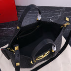 Handwoven Studded Tote Bag