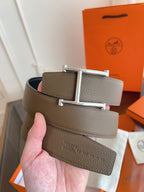Premium Reversible Leather Belt — 3.8cm Width