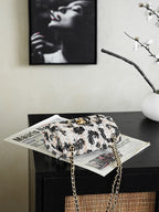 26A Leopard Tweed CF Bag | Premium Quality