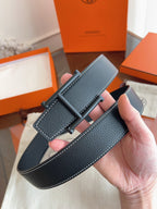 Premium Reversible Leather Belt — 3.8cm Width