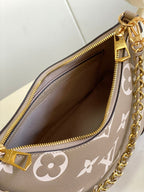 Embossed Leather Shoulder Bag (Premium Quality)