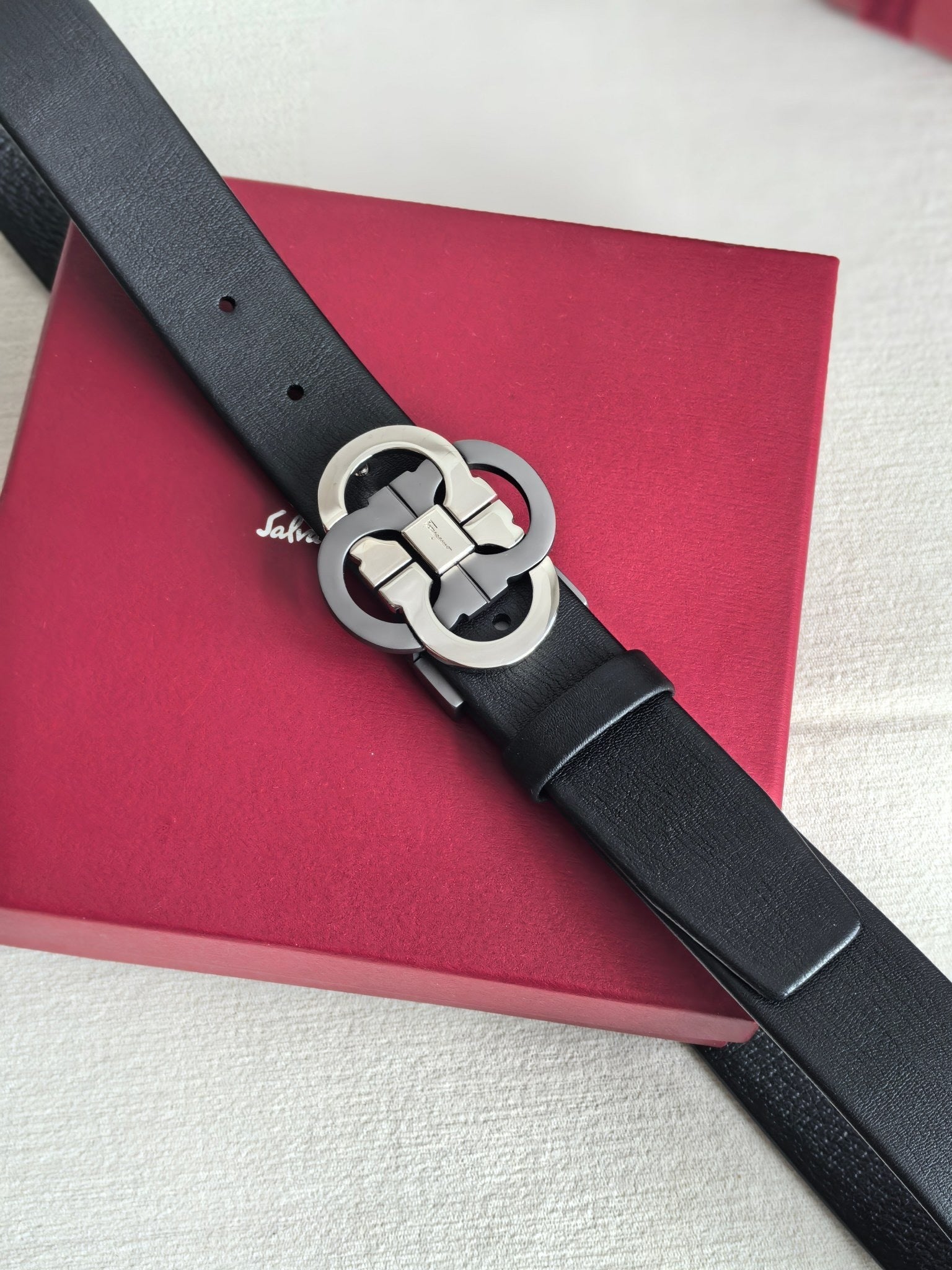 Classic Dual-Ring Buckle Belt — 35mm