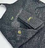 ICARE Natural Raffia Large Handwoven Tote Bag (High quality )