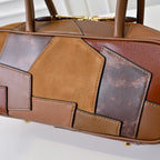 Patchwork Bowling Bag – Versatile & Unique Design