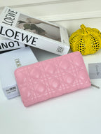 D Bow Logo Card Holder | S2867/ S2866| Lambskin |