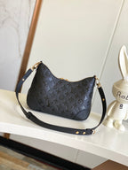 Embossed Leather Shoulder Bag (Premium Quality)