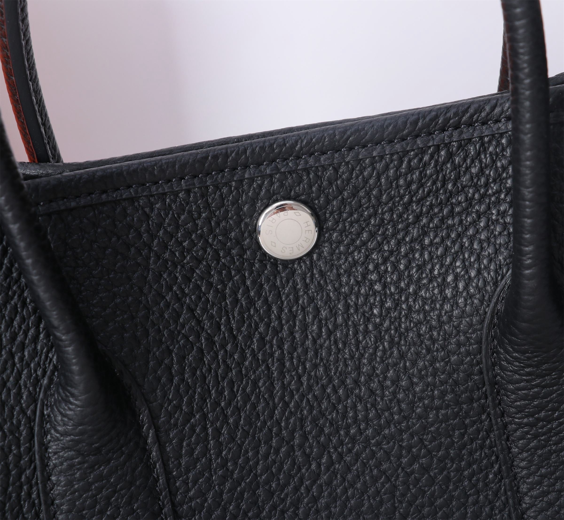 Garden Party Tote — Genuine Cowhide Leather (Premium quality)
