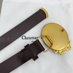 Médaillon Oval Buckle Belt — 25 mm