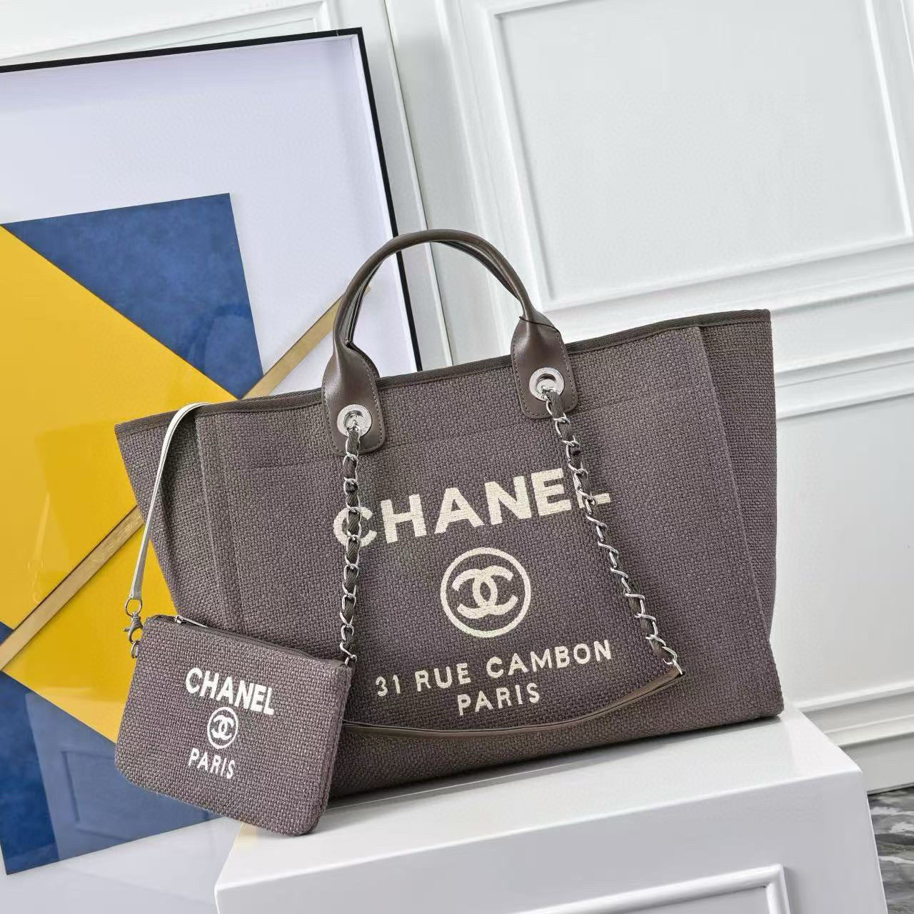 Luxury Canvas Tote (AS3257) – Limited Edition