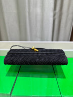 Frosted Leather Evening Handbag