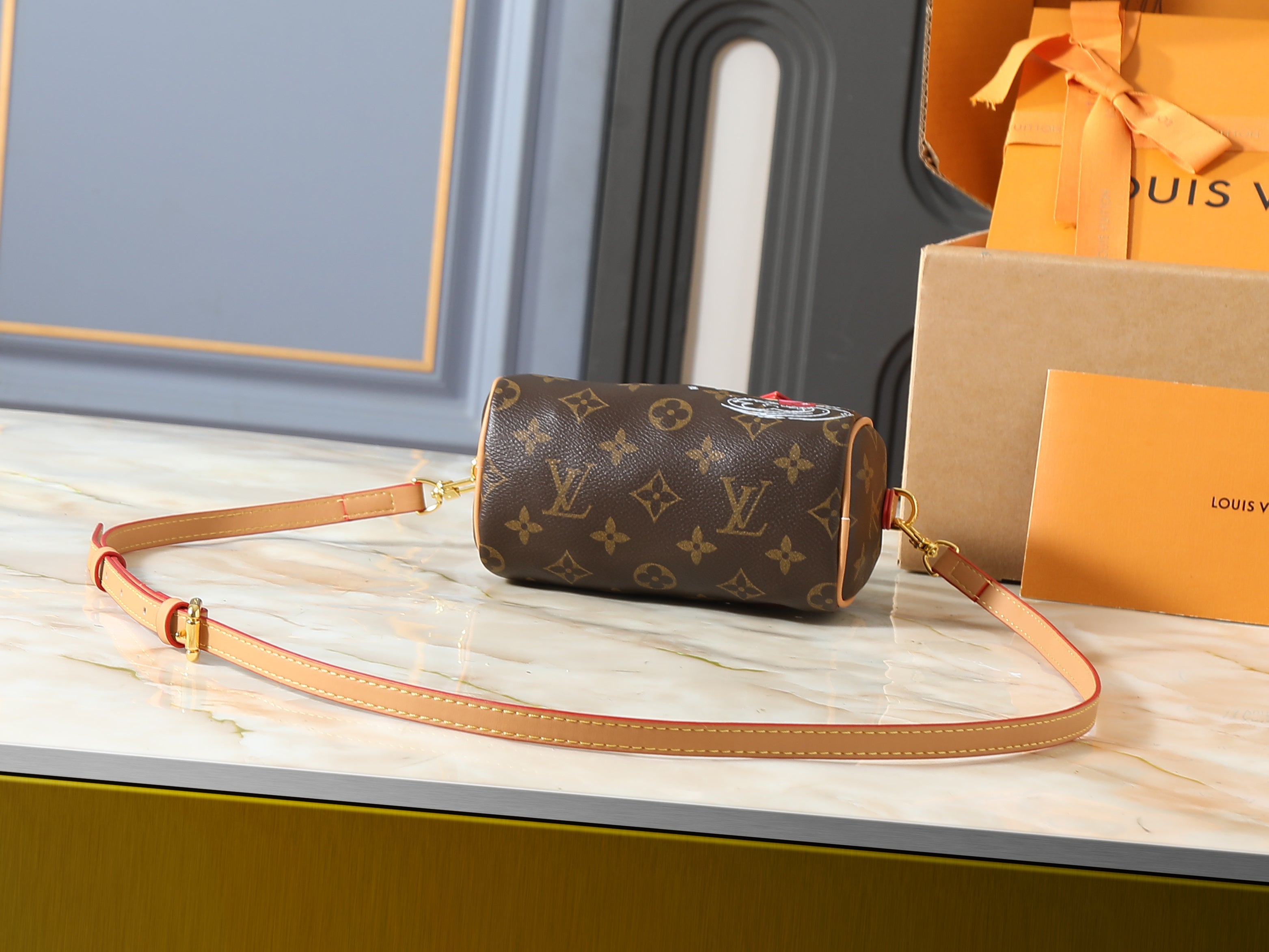 Nano Speedy Bag | Vivienne Print |