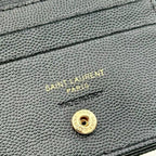 Y Compact Leather Bi-Fold Wallet