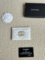 Quilted Lambskin Card Holder