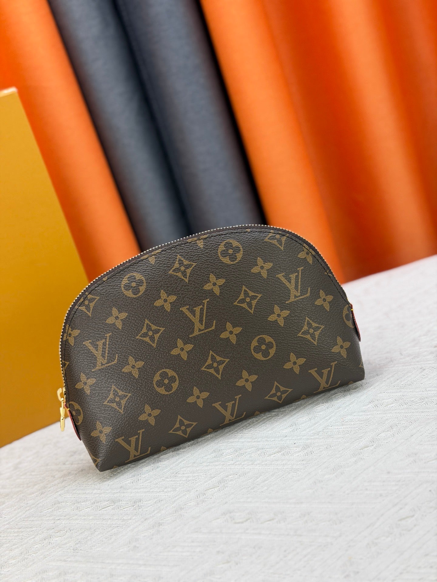 Monogram Canvas Cosmetic Pouch