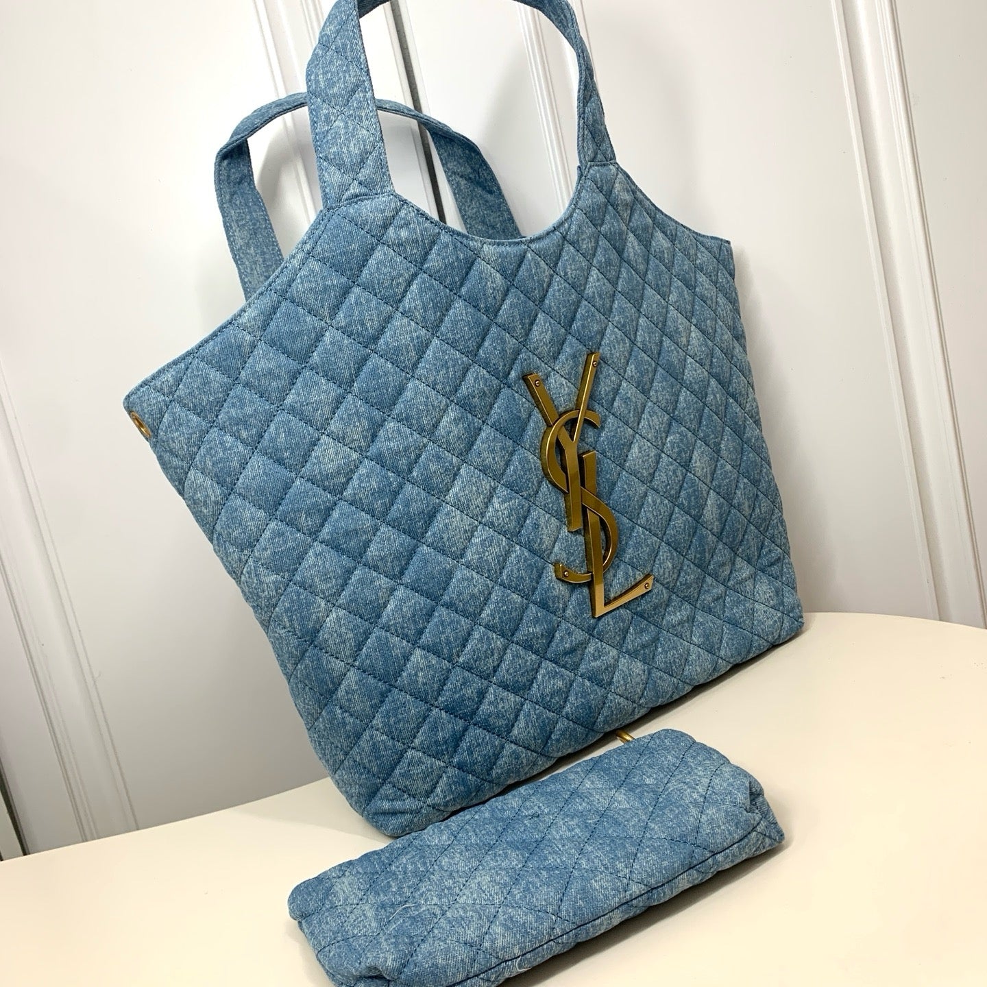Quilted Oversized Tote Bag – Style 8019