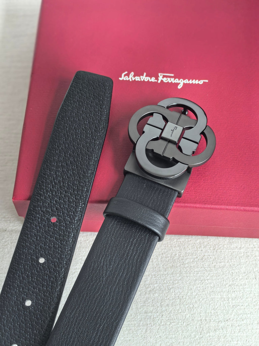 Classic Dual-Ring Buckle Belt — 35mm