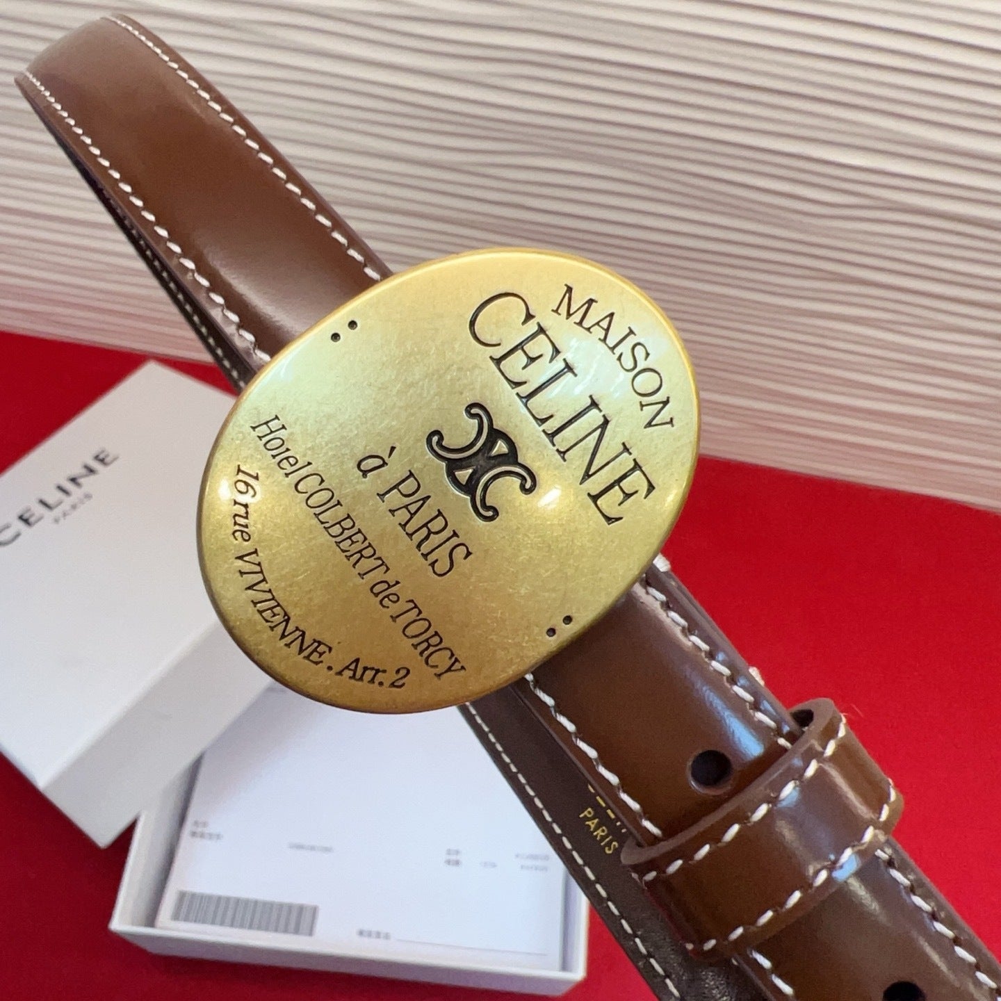 Teen Triomphe Slim Belt — 18mm