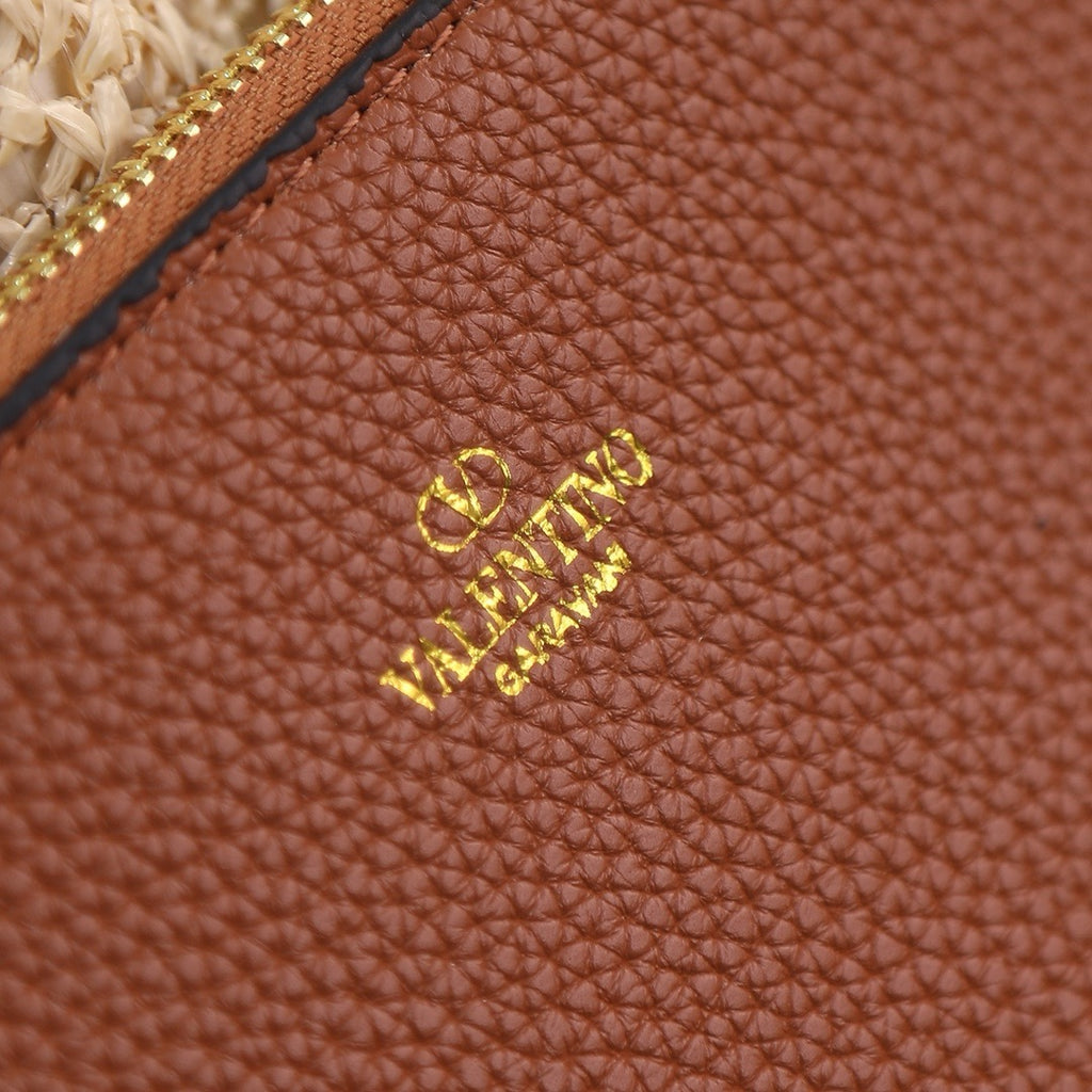 Handwoven Studded Tote Bag