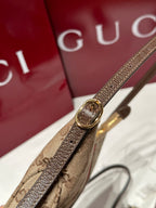 Canvas &  Leather Shoulder Bag | 863406 | Premium Quality