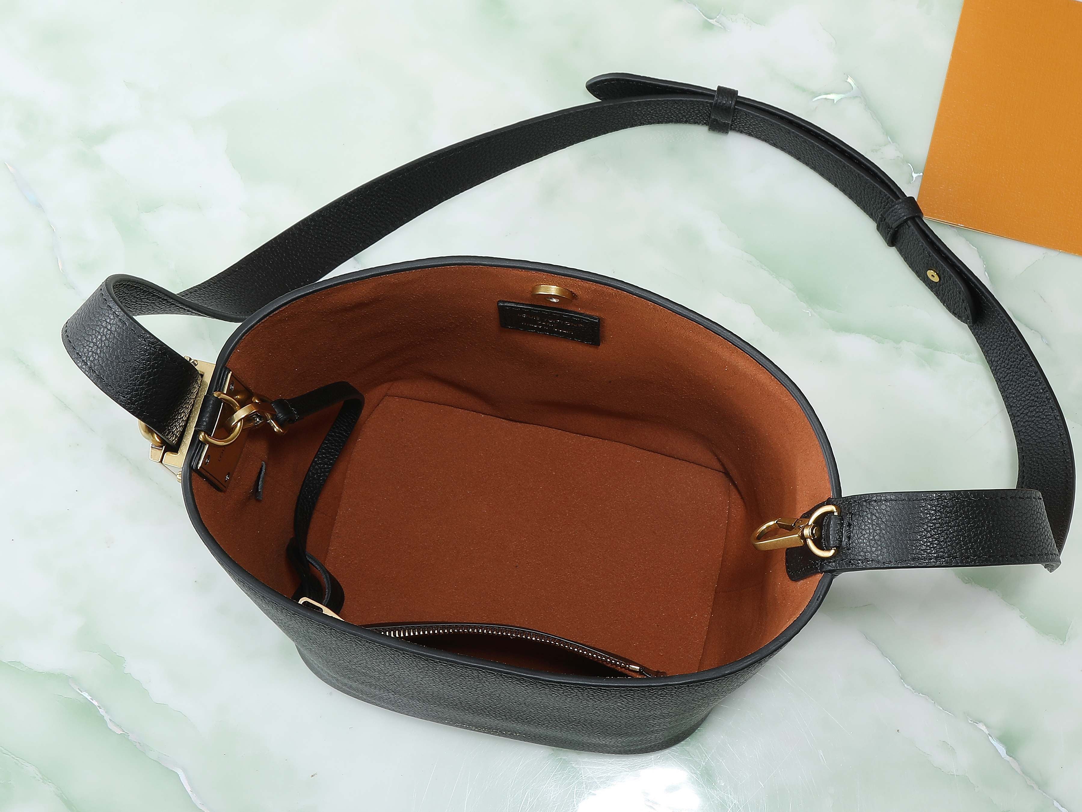 Low Key All In BB Bucket Bag | Full Leather |Premium Quality|