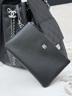Caviar Leather Hobo Bag | 25C | Large | Premium quality|