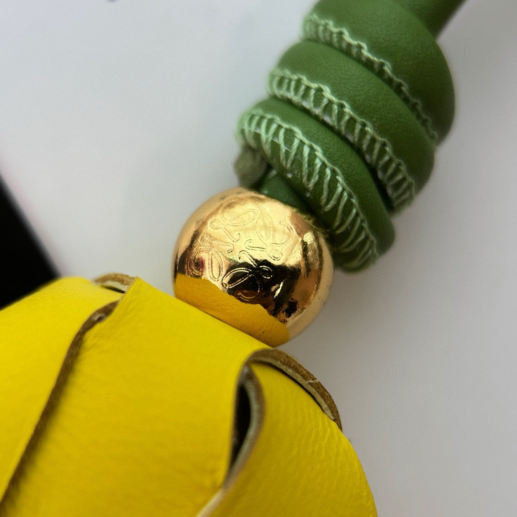 🌷 New Arrival – Tulip Leather Bag Charm