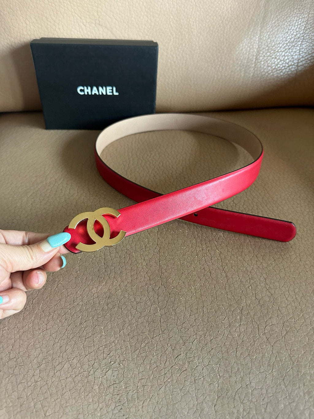 Iconic Double-C Buckle Belt