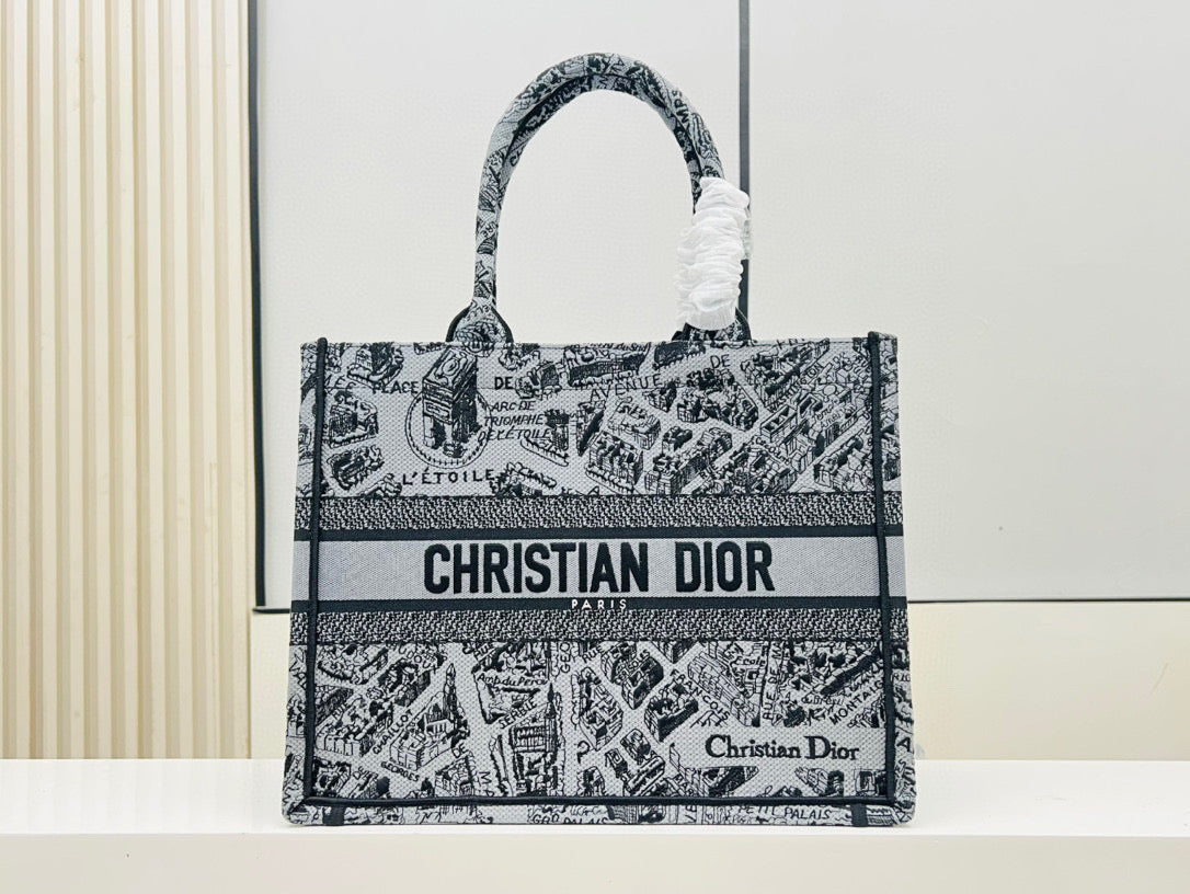 D Book Tote (MAP TOTE )