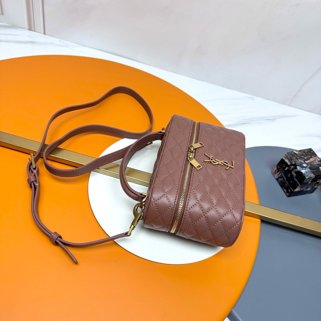 Gaby  Mini Double-Zip Crossbody Bag [Premium Quality]