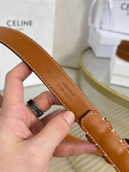 Triomphe Buckle Belt — 25mm