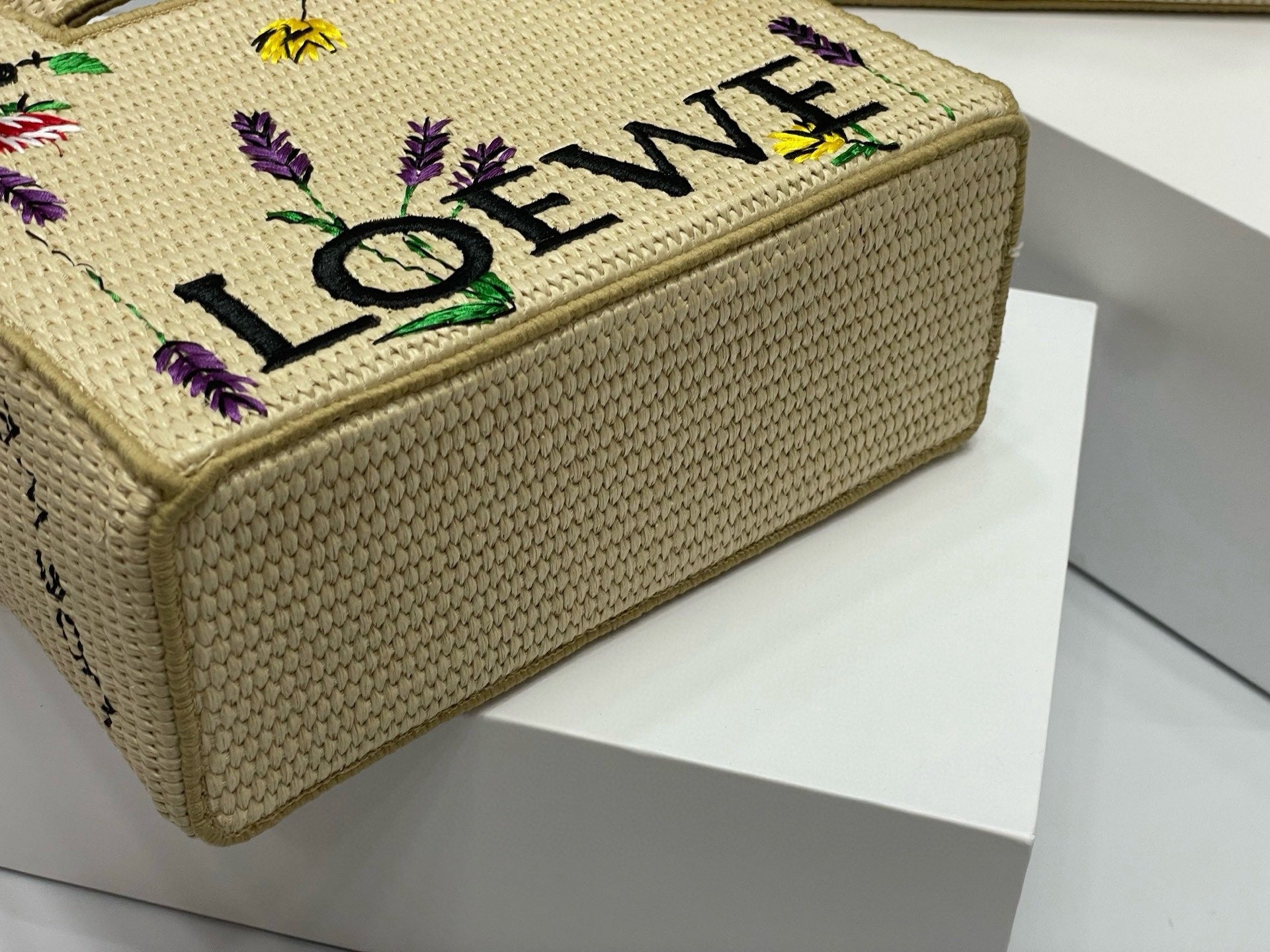 Summer Woven Tote Bag