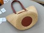 Woven Straw Bucket Bag  (Premium Quality)
