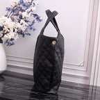 Quilted Oversized Tote Bag – Style 8019