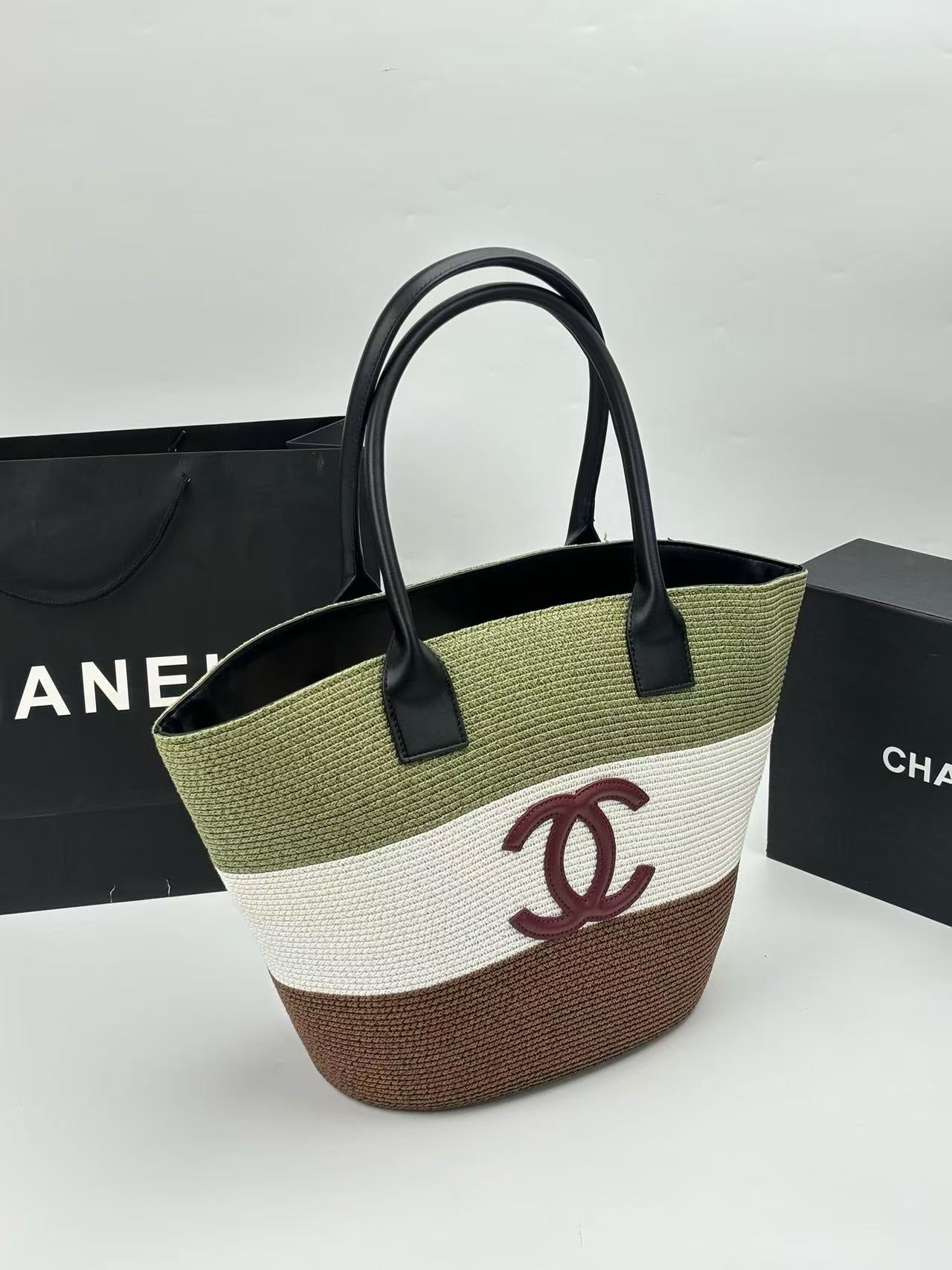 🌊 Beach Woven Tote Bag ✨