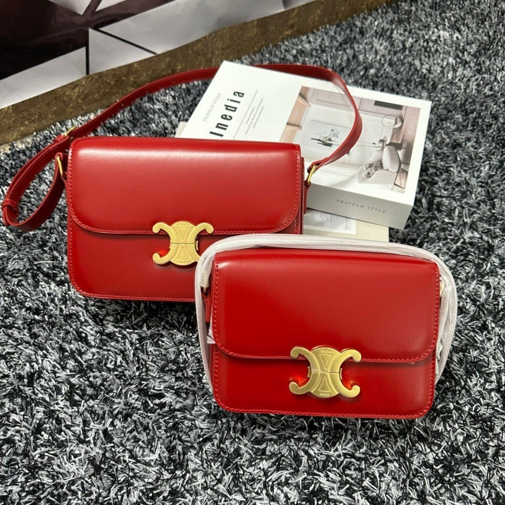 Triomph Classic Flap Shoulder Bag – Timeless Edition