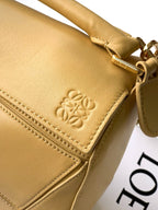 Premium Lambskin Geometric Puzzle Bag [Premium Quality]